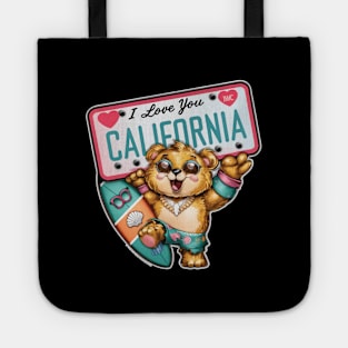 I Love You California Tote