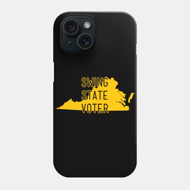 Swing State Voter - Virginia Phone Case by brkgnews