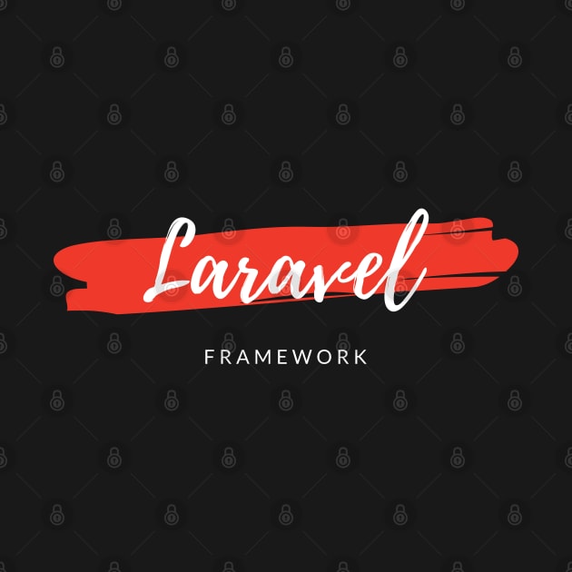 Laravel Framework Paint Smear by codewearIO