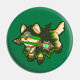 Warlock Puppy Pin