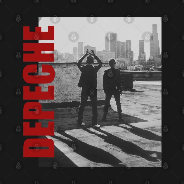 Depeche Mode // Depeche Mode Retro Aesthetic Fan Art // 80s Depeche