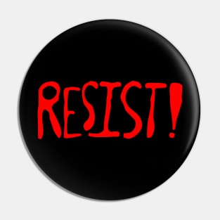 Kid Resistance Movement Activist Political Protest Pin