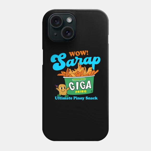 POTATO CORNER FILIPINO STICKER Phone Case by Aydapadi Studio