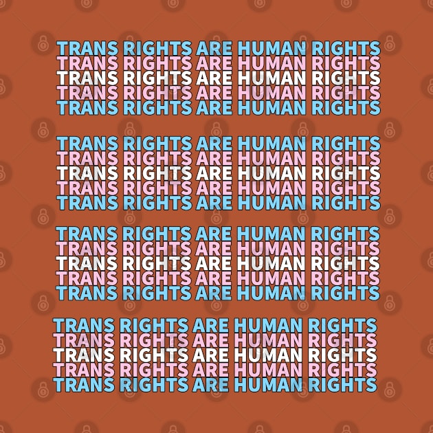 TRANS RIGHTS ARE HUMAN RIGHTS by Karma Chameleon