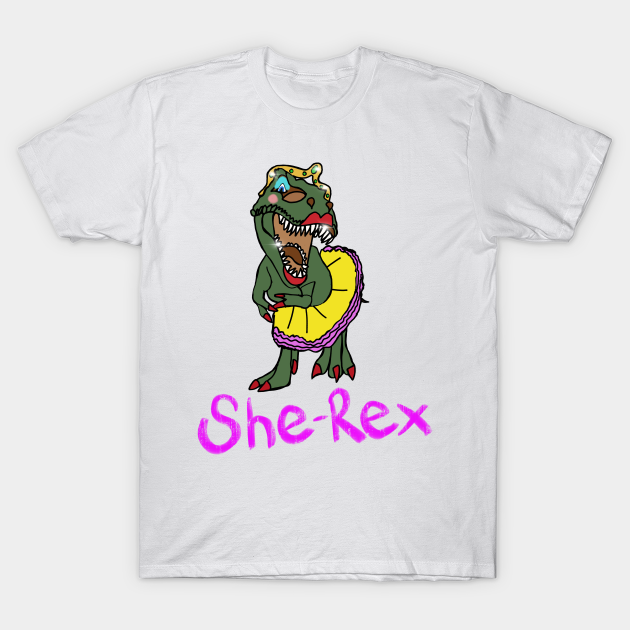 pink dinosaur t shirt