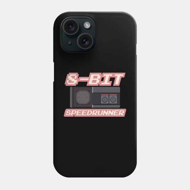 8-Bit Speedrunner Phone Case by PCB1981