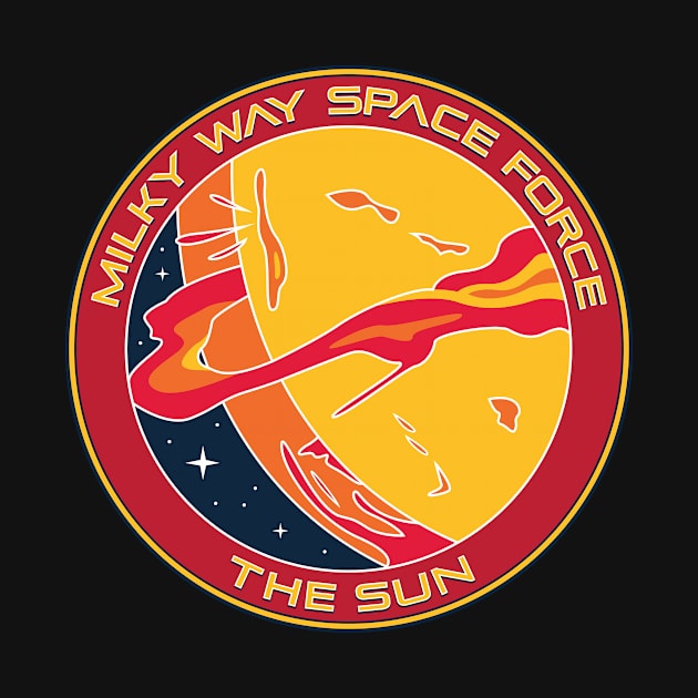 Milky Way Space Force Series - The Sun by The Antlered Wolf