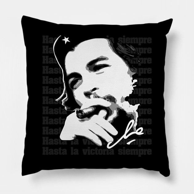 Che Guevara Rebel Cuban Guerrilla Revolution T-Shirt Pillow by HiDearPrint