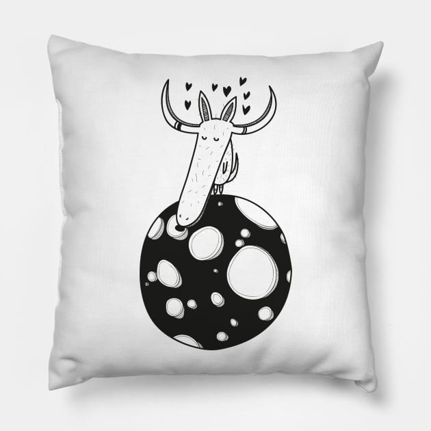 Moon Pillow by coclodesign