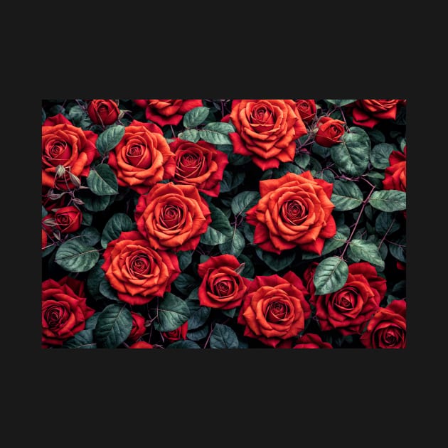 A Bed of Red Roses - Still Life by jecphotography