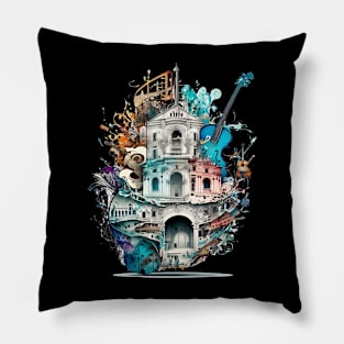 Musical City Pillow