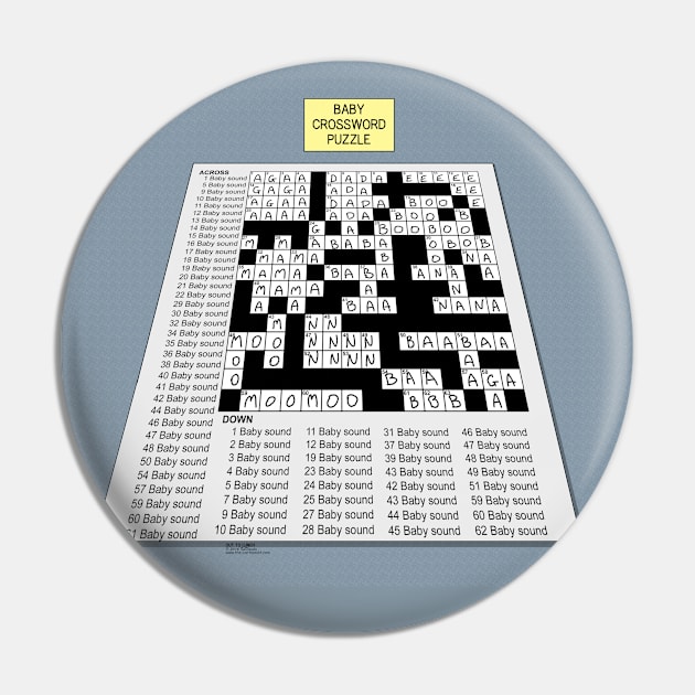 Baby Crossword Puzzle Pin by OutToLunch