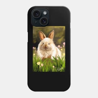 Bunny In Meadow Phone Case