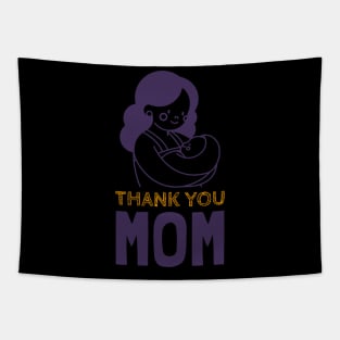 Thank you mom | mothers day gift 2021 Tapestry