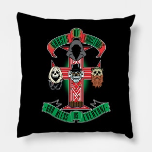 Ghosts of Christmas Pillow