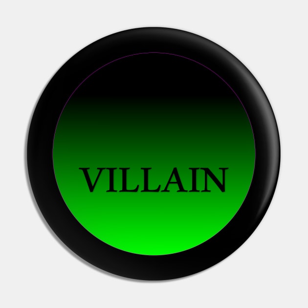 Villain Pin by yayor