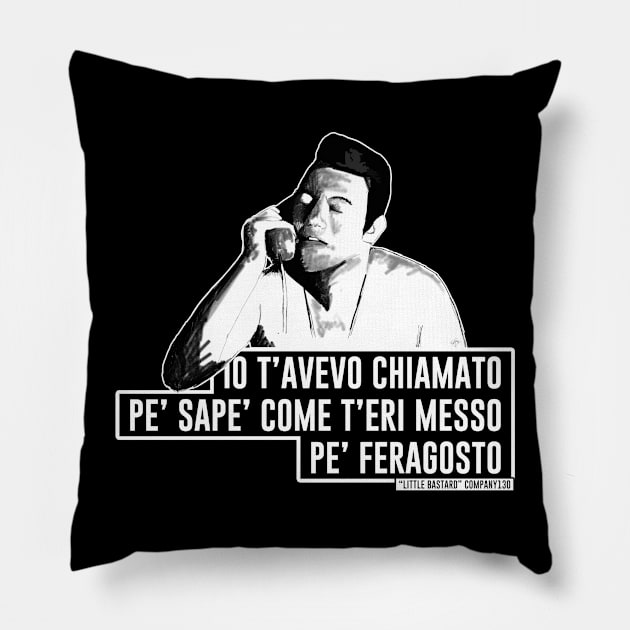 Ferragosto romano Pillow by LittleBastard