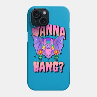 psychedelic bat trippy Phone Case