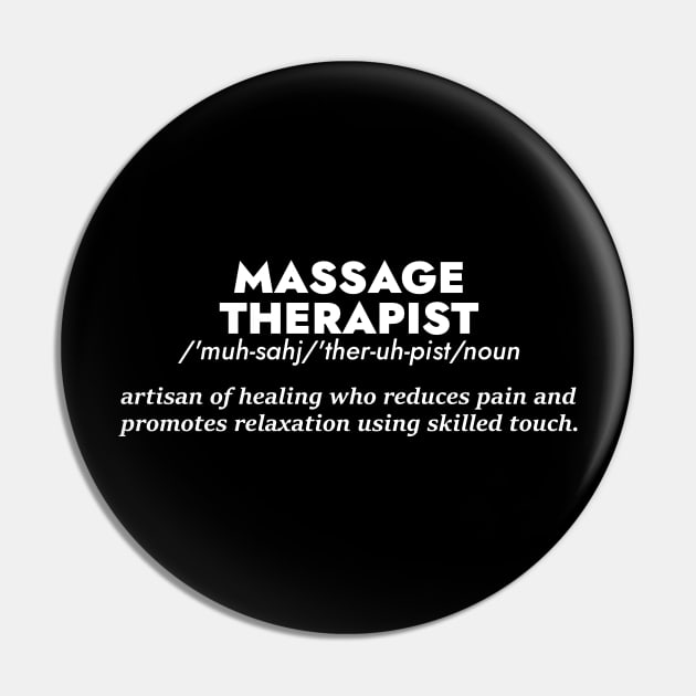 Massage Therapist Definition - Dectionary Style Pin by NyskaTiden