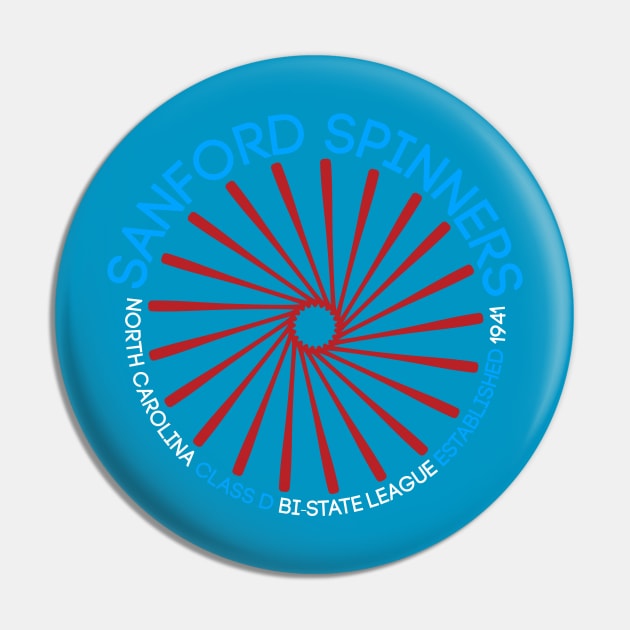 Sanford Spinners Pin by MindsparkCreative