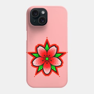 red cherry blossom Phone Case