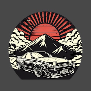 JDM car Japanese Retro Car Racing Drifting Legend Tuning T-Shirt