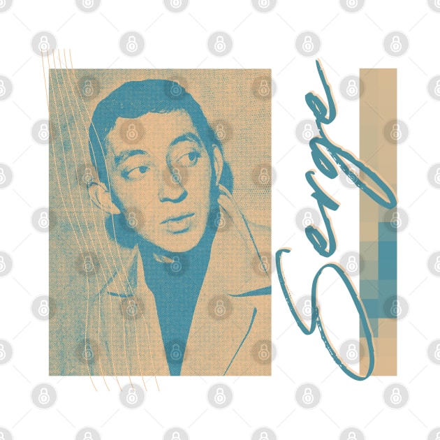 Serge Gainsbourg † Aesthetic Fan Art by unknown_pleasures