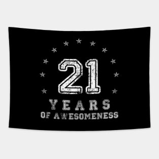 Vintage 21 years of awesomeness Tapestry