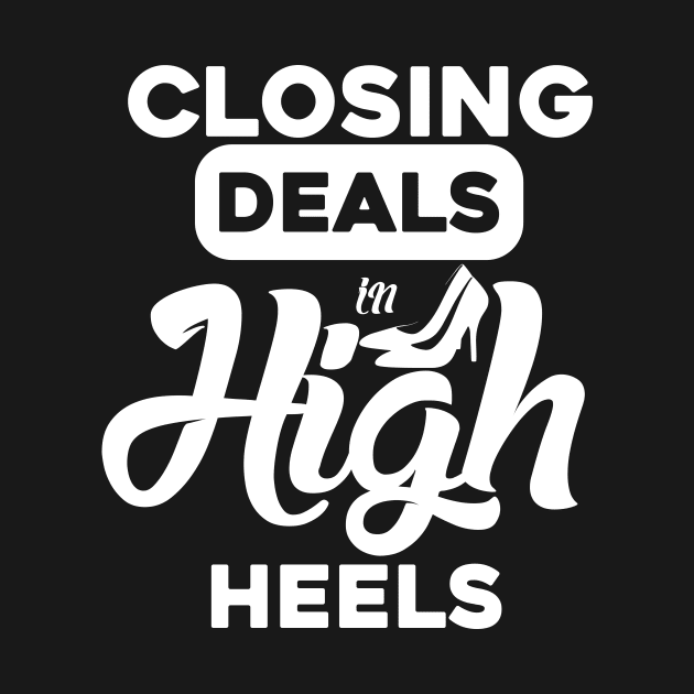 Closing Deals In High Heels by ThirdEyeAerial