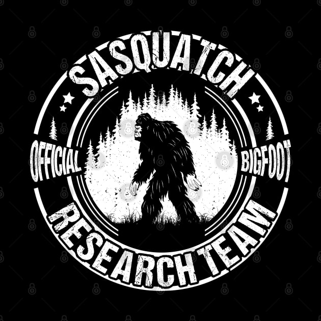 Bigfoot Research Team Sasquatch by Tesszero