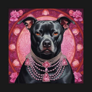 Royal Black Staffy T-Shirt