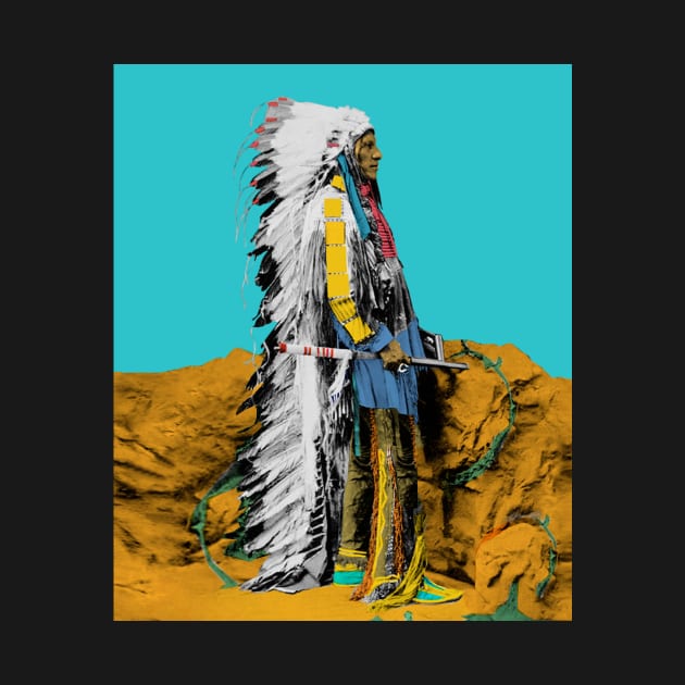 Native American Oglala Lakota Sioux by icarusismartdesigns