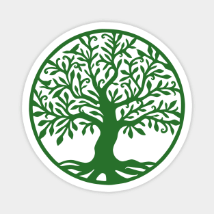 Green Tree of Life Magnet