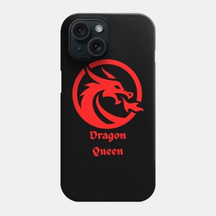 Dragon queen - funky logo Phone Case