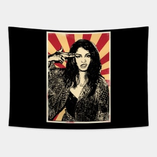 Retro Vintage M.I.A Rapper Tapestry