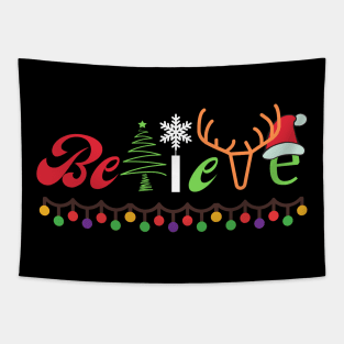 Believe, christmas gift,christmas , holiday shirt, xmas gift,christmas present,Merry xmas shirt, Merry xmas, christmas 2020 shirt,christmas tee,merry christmas tee, xmas tee, merry xmas gift Tapestry