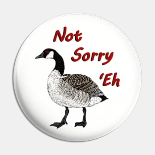 Canadian Goose Pin