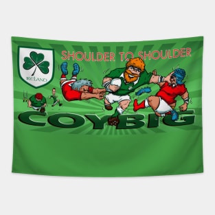 Ireland rugby gift mug Tapestry