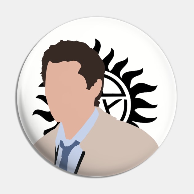 Castiel Pin by LUCYFERCHRIST