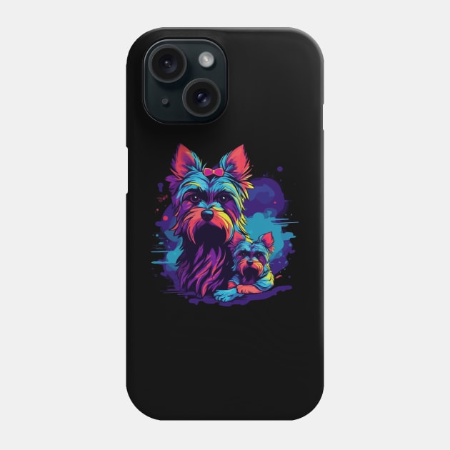 Yorkshire Terrier Fathers Day Phone Case by JH Mart