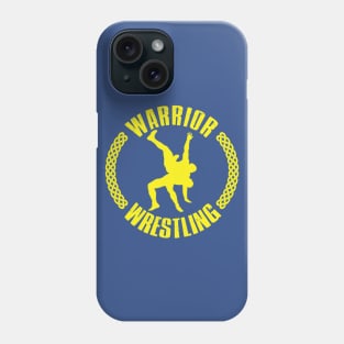 Warrior Wrestling Suplex Viking Weave - Yellow Phone Case