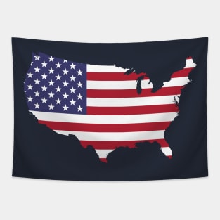 USA Flag - RWB Tapestry