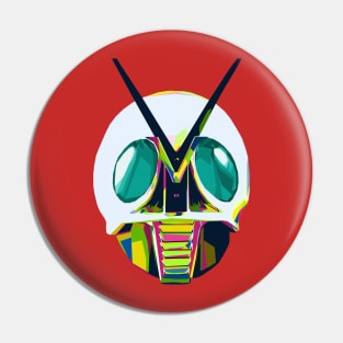 X Colorful Pin