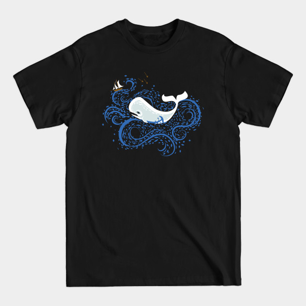 Disover Great White Whale - Moby Dick - T-Shirt