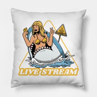 Live Stream Social Influencer Pillow