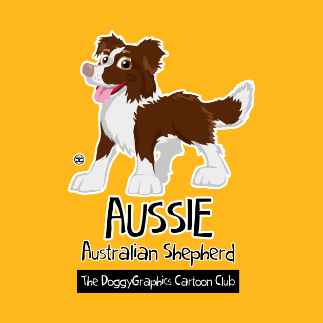 Aussie CartoonClub - Brown by DoggyGraphics