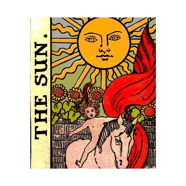 The Sun Tarot Card by AbundanceSeed