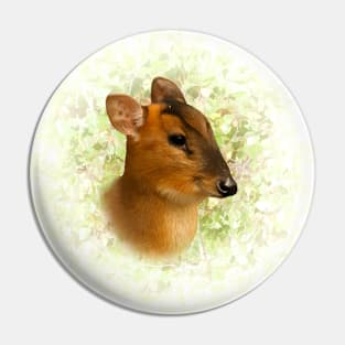 Barking deer Pin