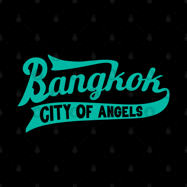 Stylish Bangkok Lettering by Boogosh