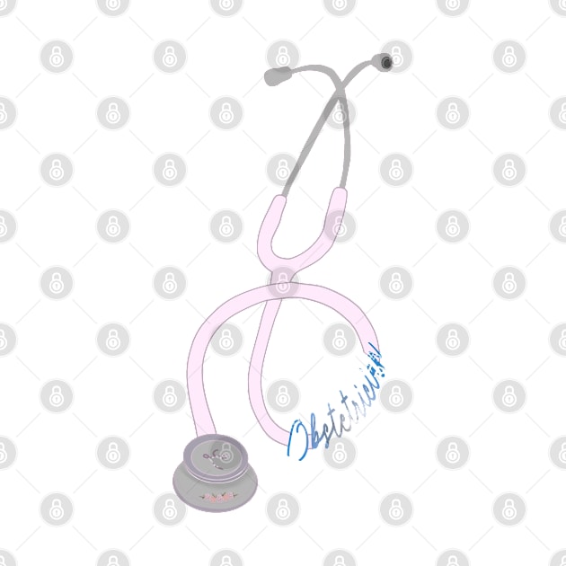 OB’s stethoscope by Kaeyeen